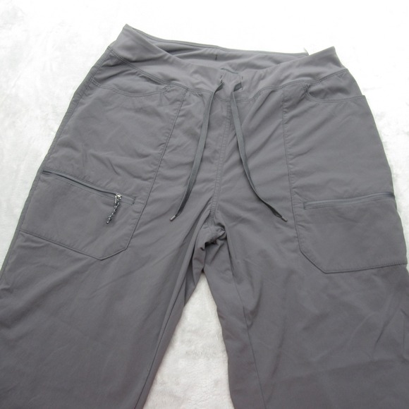 Patagonia Quandary Jogger Women Large Gray Light Water Resistant Pant Flex 30x27 - Picture 1 of 13